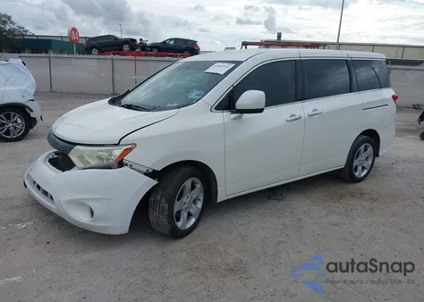 2014 Nissan Quest S z USA, uszkodzony, nr VIN JN8AE2KP4E9100928